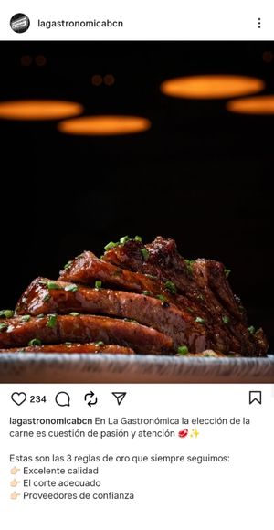 Campagne social e influencer marketing di La Gastronomica Barcellona